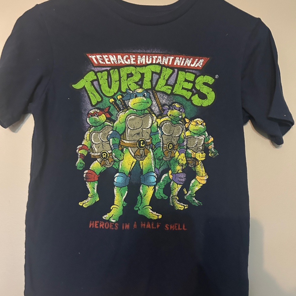 Nickelodeon Dark Blue TMNT Tee